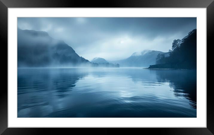 Ullswater Lake District Framed Mounted Print by Steve Smith