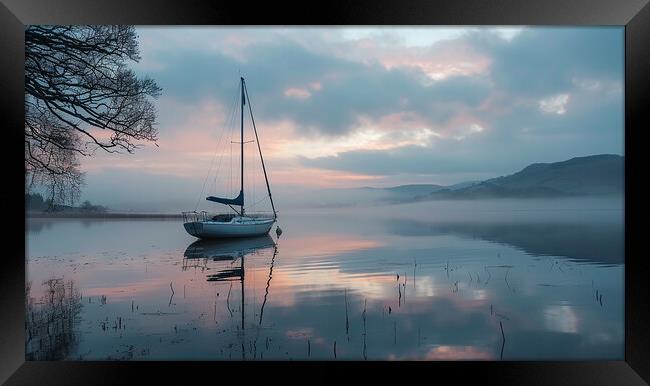 Ullswater Lake District Framed Print by Steve Smith