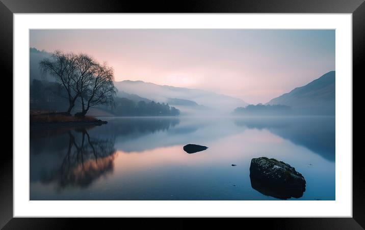 Ullswater Lake District Framed Mounted Print by Steve Smith