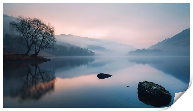 Ullswater Lake District Print by Steve Smith