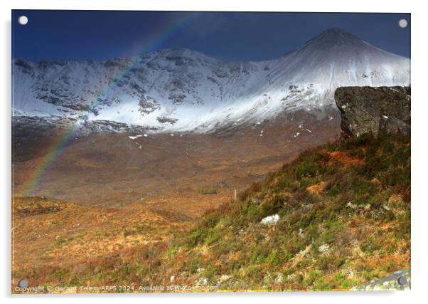 Ben Eighe, Torridon, Highland, Scotland Acrylic by Geraint Tellem ARPS