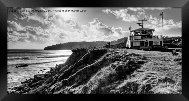Swanage: Peveril Point Coastwatch Station Framed Print by Stuart Wyatt