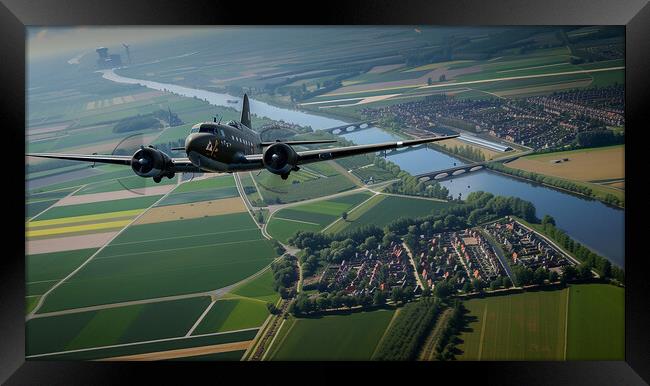 DC 3 Dakota Framed Print by Airborne Images