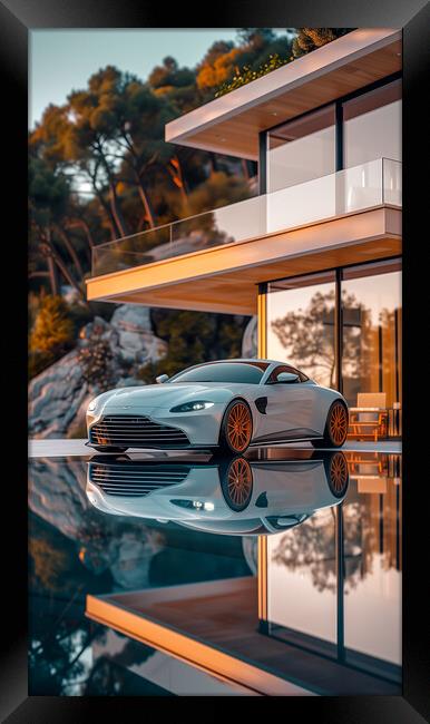 Aston Martin DB9 Framed Print by T2 