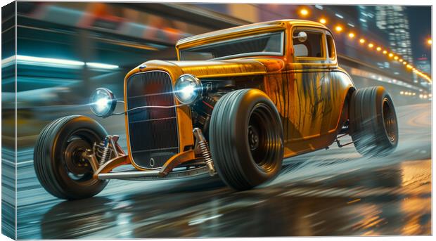 1928 Ford Briggs Rat Rod Canvas Print by T2 