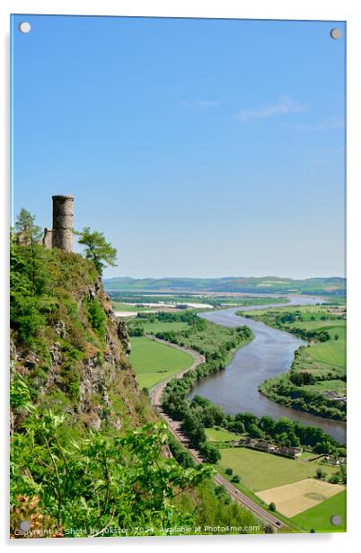 Kinnoull Tower Acrylic by Shots by j0kster 
