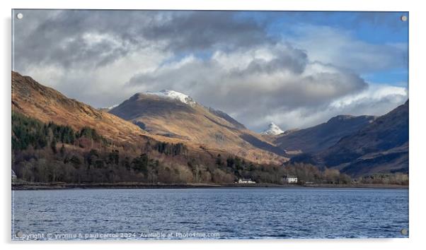 Remote Knoydart, Scotland Acrylic by yvonne & paul carroll