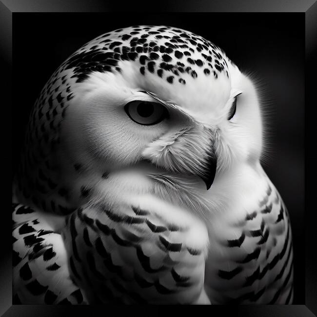Snowy Owl Framed Print by Scott Anderson