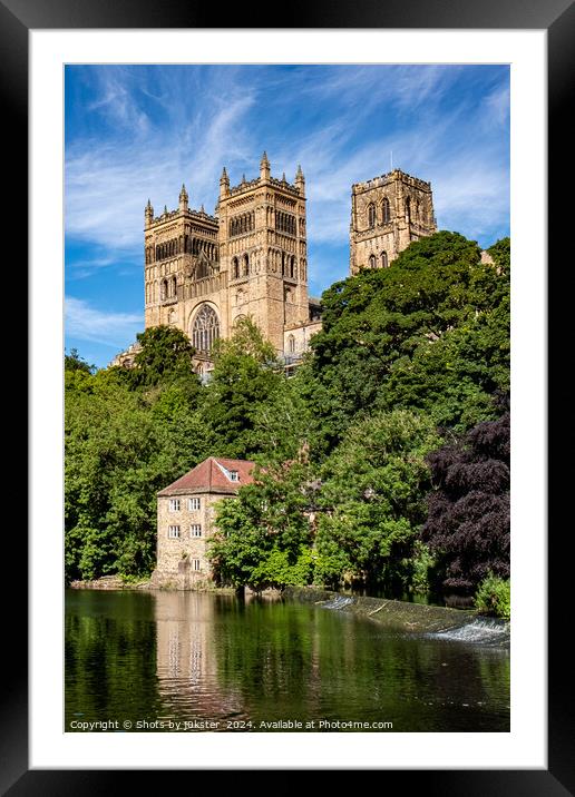 Durham Cathedral Framed Mounted Print by Shots by j0kster 