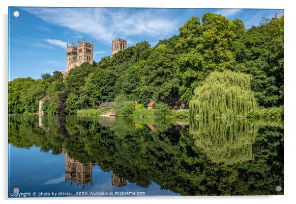Durham Cathedral from the riverside Acrylic by Shots by j0kster 