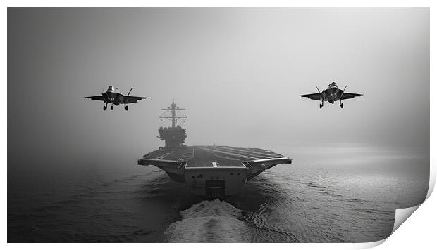 The Flypast Print by Airborne Images