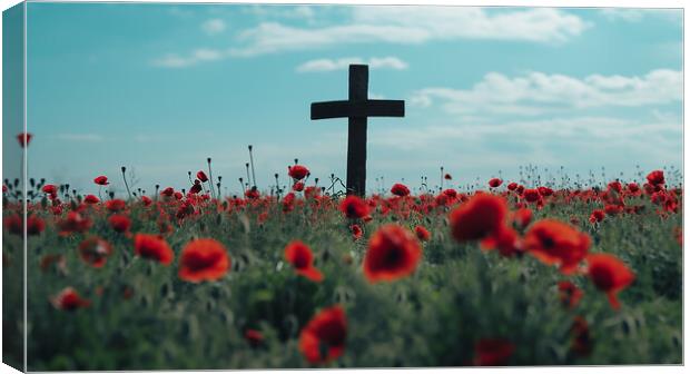 Poppy Field Canvas Print by Airborne Images