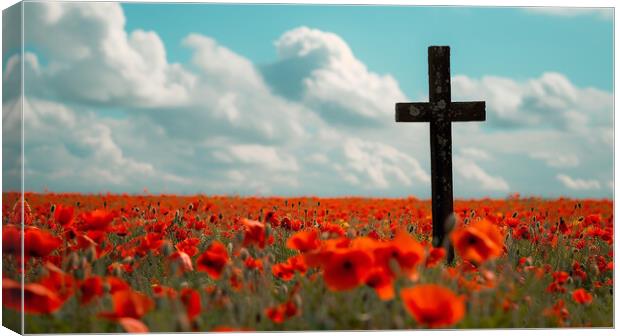 Poppy Field Canvas Print by Airborne Images