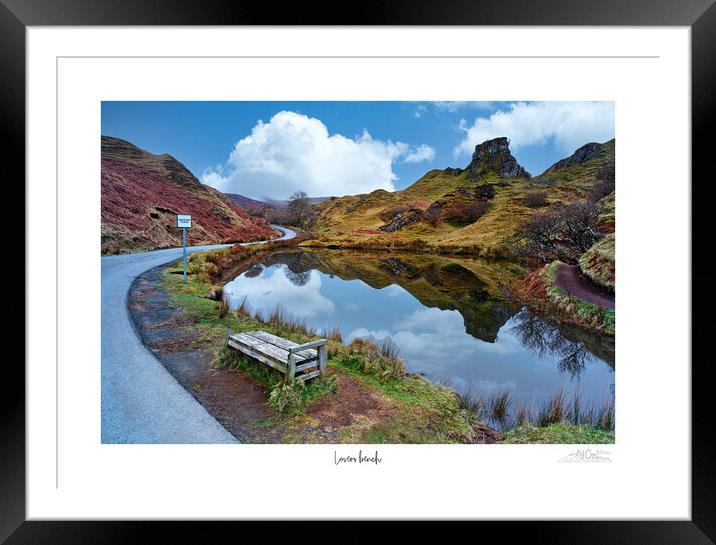 Lovers bench  Framed Mounted Print by JC studios LRPS ARPS