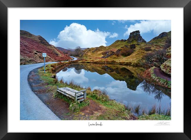 Lovers bench  Framed Print by JC studios LRPS ARPS