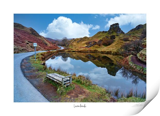 Lovers bench  Print by JC studios LRPS ARPS