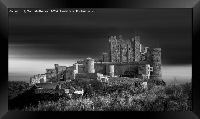 Bamburgh Castle Framed Print by Tom McPherson