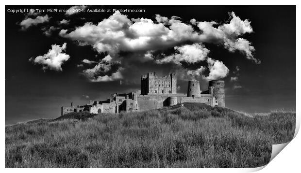 Bamburgh Castle Print by Tom McPherson