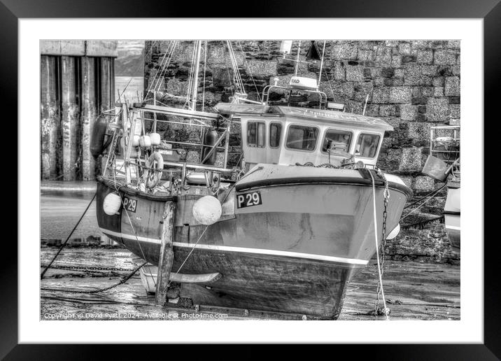 Spirited Lady 1111 Boat  Framed Mounted Print by David Pyatt
