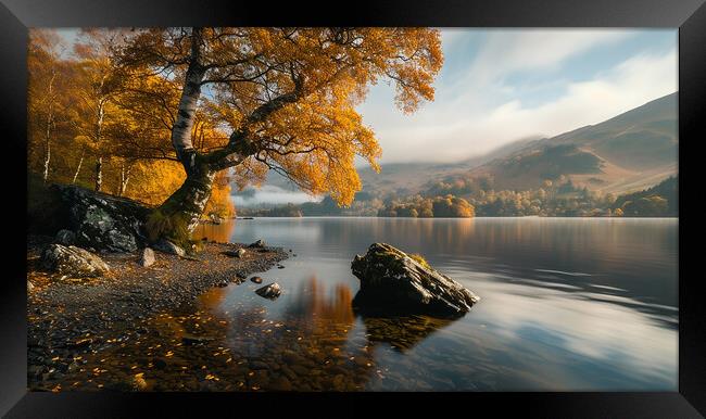 Ullswater Lake District Framed Print by Steve Smith