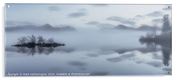 Tranquillity at Derwentwater Acrylic by Mark Hetherington