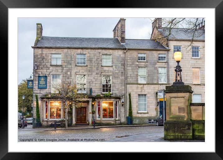 The Borough in Dalton Square, Lancaster, England Framed Mounted Print by Keith Douglas