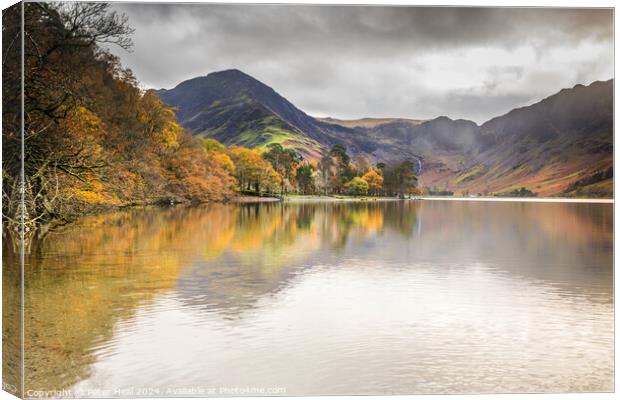 Buttermere Canvas Print by Peter Heal