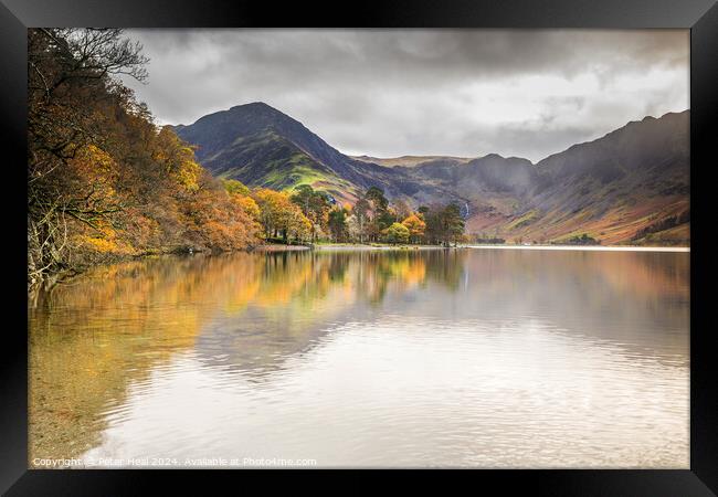 Buttermere Framed Print by Peter Heal