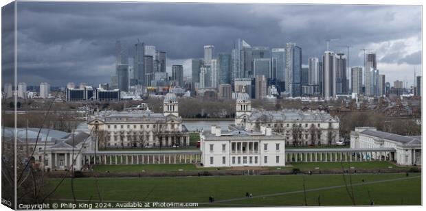 Greenwich Park, London Canvas Print by Philip King