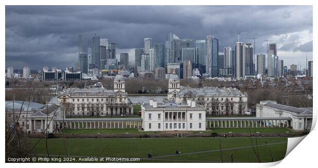Greenwich Park, London Print by Philip King