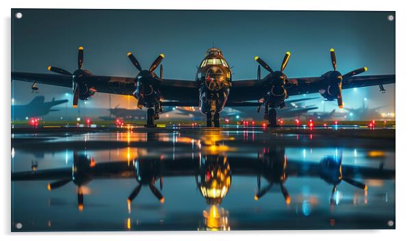 Preparing For Take Off Acrylic by Airborne Images