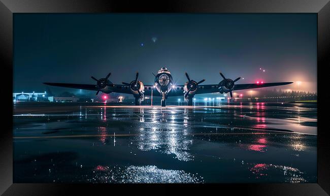 Preparing For Take Off Framed Print by Airborne Images