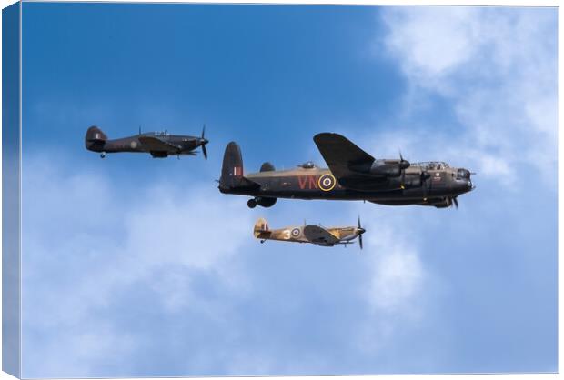 The BBMF Canvas Print by Stephen Ward