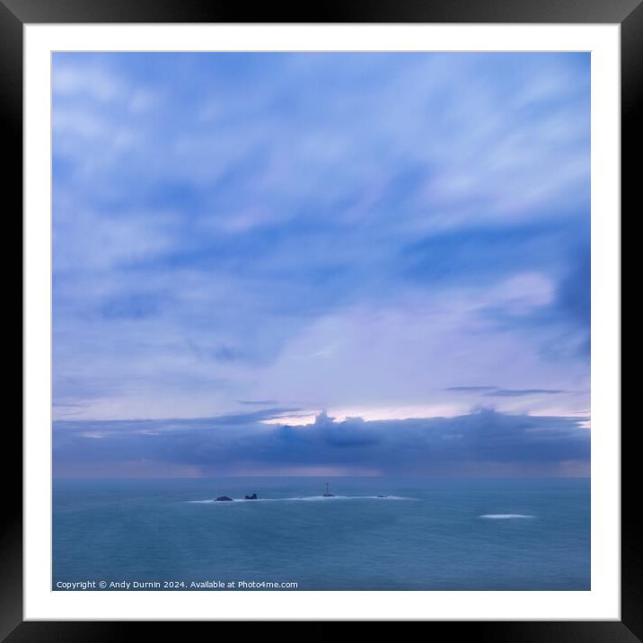 Pastel Longships Framed Mounted Print by Andy Durnin