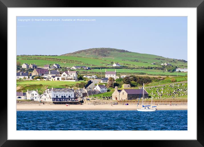 Aberdaron Llyn Peninsula Wales Framed Mounted Print by Pearl Bucknall