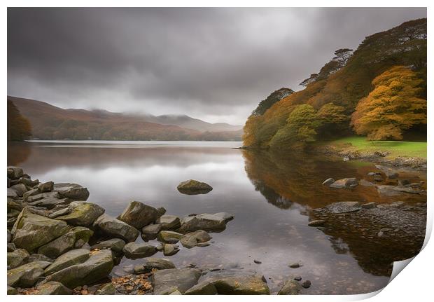 Coniston Water Print by Picture Wizard