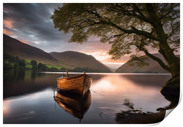 Ullswater Print by Picture Wizard
