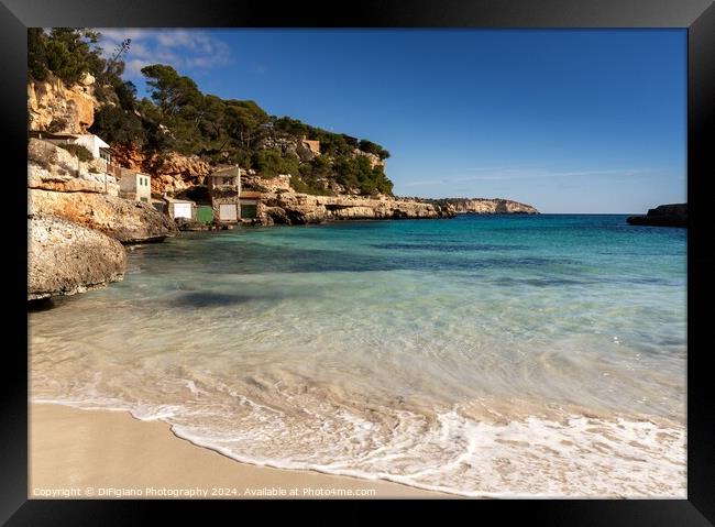Cala Llombards Framed Print by DiFigiano Photography