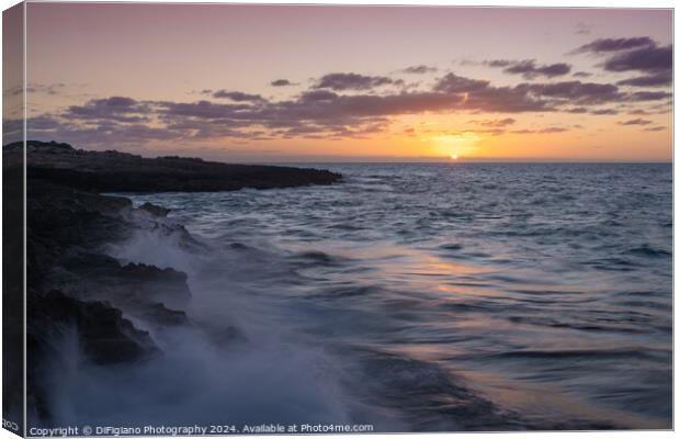 Cap de Ses Salines Sunrise Canvas Print by DiFigiano Photography