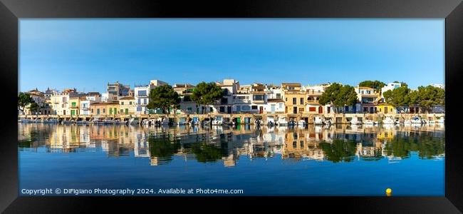Portocolom Cityscape Framed Print by DiFigiano Photography