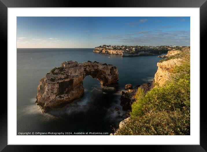 Es Pontas Framed Mounted Print by DiFigiano Photography