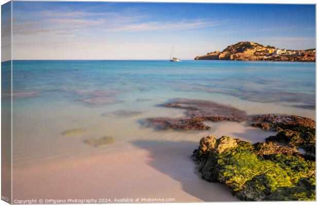 Cala Agulla Canvas Print by DiFigiano Photography