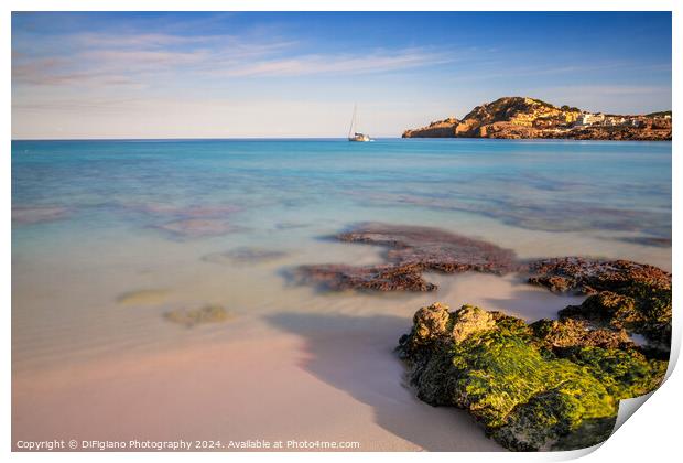 Cala Agulla Print by DiFigiano Photography