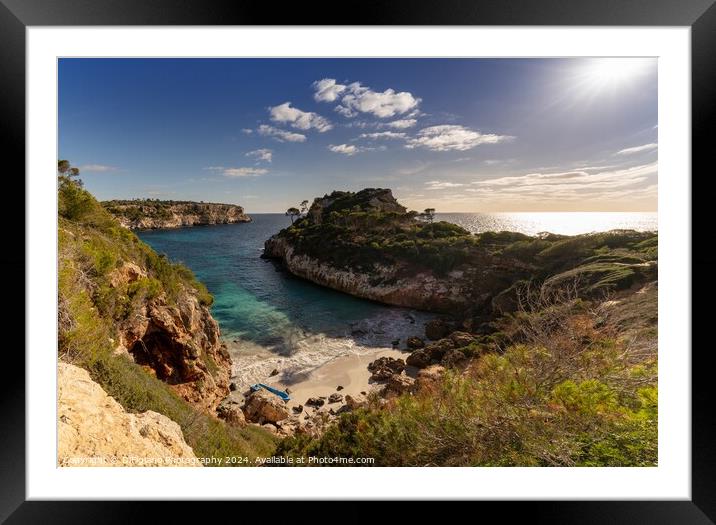 Calo des Moro Framed Mounted Print by DiFigiano Photography
