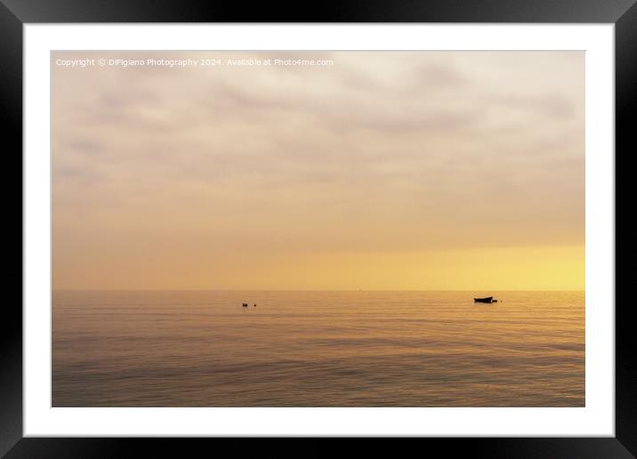 Waiting For A New Day Framed Mounted Print by DiFigiano Photography