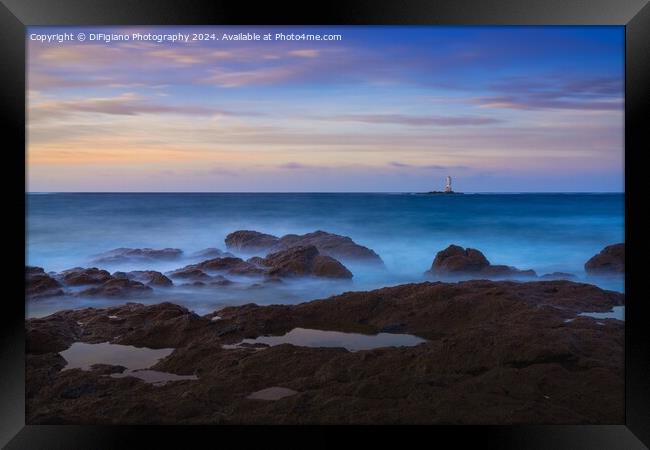 The Mangiabarche Lighthouse Framed Print by DiFigiano Photography