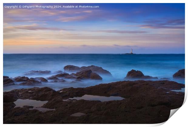 The Mangiabarche Lighthouse Print by DiFigiano Photography