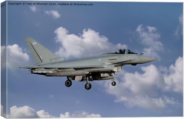  Typhoon FGR.Mk 4 Canvas Print by Tom McPherson