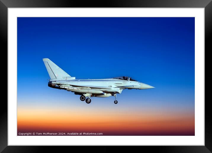 Typhoon FGR.Mk 4 Framed Mounted Print by Tom McPherson