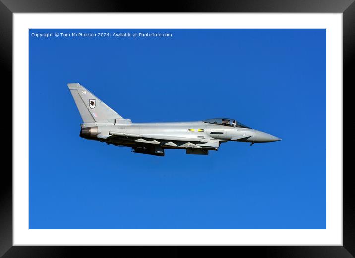 Typhoon FGR.Mk 4 Framed Mounted Print by Tom McPherson